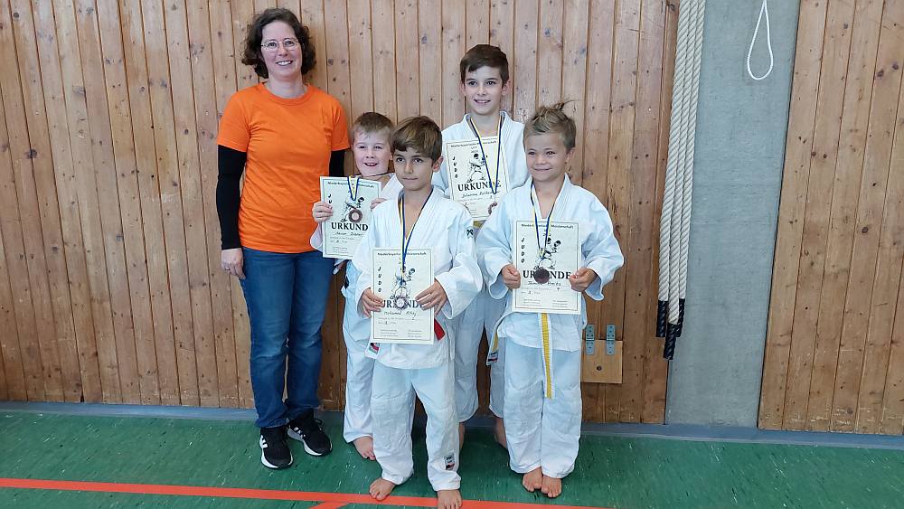 Mitterfelser Judoka erfolgreich bei U11/U13 Einzelmeisterschaften